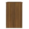 vidaXL Drawer Cabinet Brown Oak 40x50x76 cm Engineered Wood