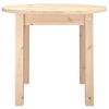 vidaXL Coffee Table &Oslash; 55x45 cm Solid Wood Pine