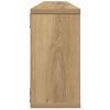 vidaXL Wall Cube Shelves 4 pcs Artisan Oak 100x15x30 cm Engineered Wood