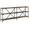 vidaXL Console Table Old Wood 180 x 30 x 75 cm Engineered Wood