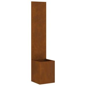 vidaXL Garden Privacy Screen Rusty 32 x 32 x 150 cm Weathering steel
