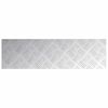 vidaXL Stair Tread Rectangular 4 pcs Silver 70 x 20 cm Aluminium