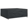vidaXL Furniture Cover Plain Black 300 x 250 x 70 cm 210D