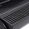 vidaXL Barrel Grill with 2 Cooking Grids Black 80x95x90 cm Steel