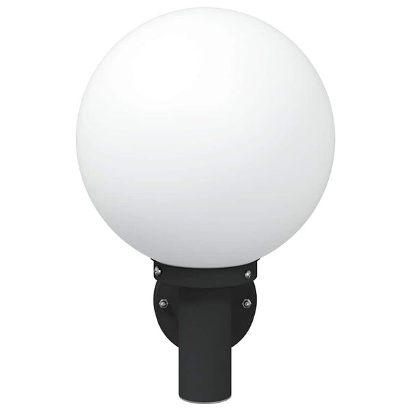 vidaXL Outdoor Wall Light Black 28 x 25 x 38 cm