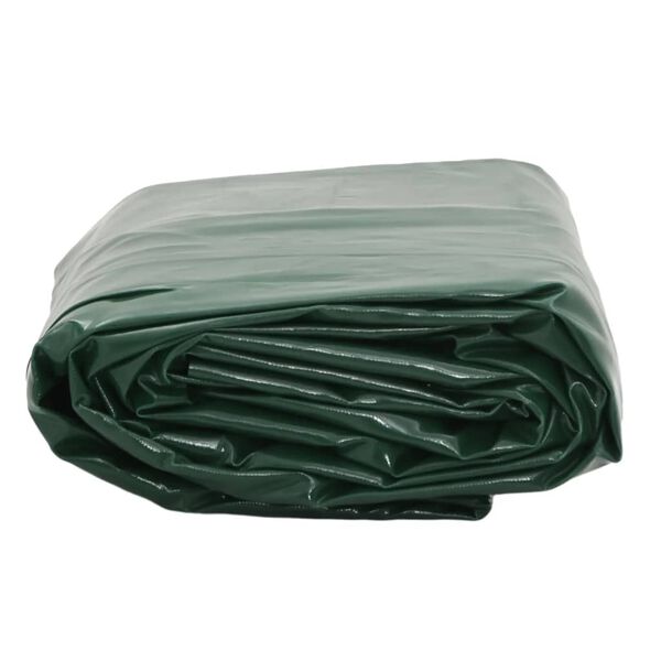 vidaXL Tarpaulin Green 5x7 m 650 g/m&sup2;