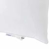 vidaXL Pillow with Pillow White Cotton and Polyester