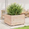 vidaXL Garden Planter 80x80x49.5 cm Solid Wood Pine
