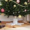 vidaXL Christmas Tree Stand 1.73 White 49 x 49 x 15.5 cm Steel