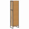 vidaXL Book Cabinet Artisian Oak 40 x 30 x 155 cm Engineered Wood