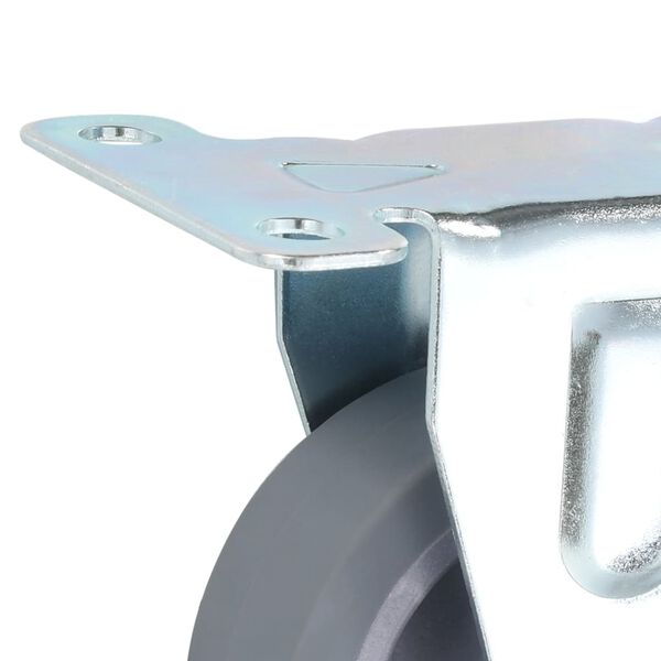 vidaXL 8 pcs Fixed Casters 75 mm