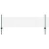 vidaXL Welded Wire Fence with Posts 25 x 0.5 m Galvanised Steel Green