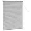 vidaXL Venetian Blinds Height Adjustable Silver 130 x 100 cm Aluminium