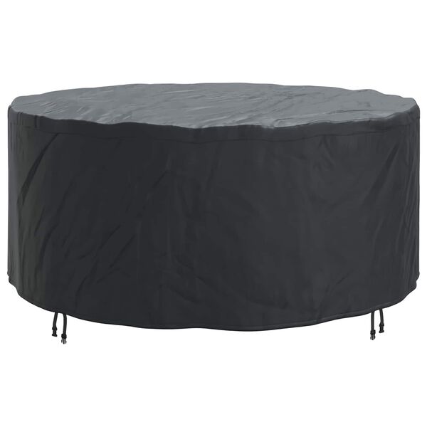 vidaXL Outdoor Furniture Cover Black 200 x 200 x 71 cm 420D fabric