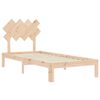 vidaXL Bed Frame without Mattress 90x200 cm Solid Wood Pine