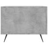 vidaXL Coffee Table Concrete Grey 50x50x40 cm Engineered Wood
