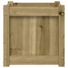 vidaXL Garden Planters 2 pcs Impregnated Wood Pine