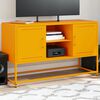 vidaXL TV Cabinet Mustard Yellow 100.5x39x60.5 cm Steel