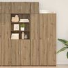 vidaXL Storage Cabinet 3 pcs Artisan Oak 30 x 42.5 x 225 cm