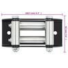 vidaXL 4-Way Fairlead Steel 3500-4500 lbs