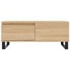 vidaXL Coffee Table Sonoma Oak 90x50x36.5 cm Engineered Wood