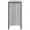 vidaXL Sideboard Grey Sonoma 79.5x35.5x74.5 cm Engineered Wood