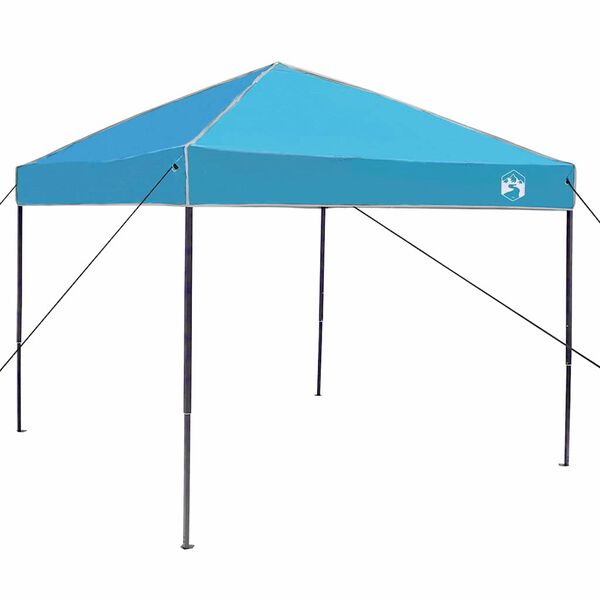vidaXL Canopy Tent Manual Blue 243 x 243 x 251 cm Fabric