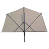 Madison Balcony Parasol Sun Wave 270x150 cm Ecru PAC3P016