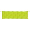 vidaXL Garden Bench Cushions 2pcs Bright Green 180x50x7cm Oxford Fabric