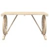 vidaXL Garden Table 115x55x65 cm Solid Wood Fir