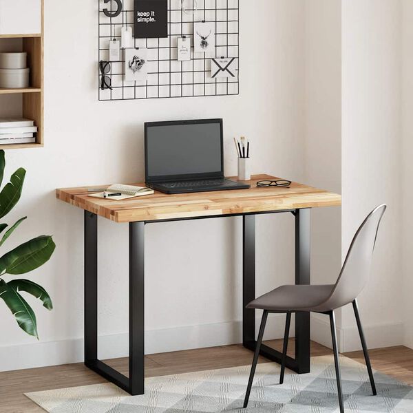 vidaXL Desk Top Oil Finished 100x70x4 cm Solid Wood Acacia