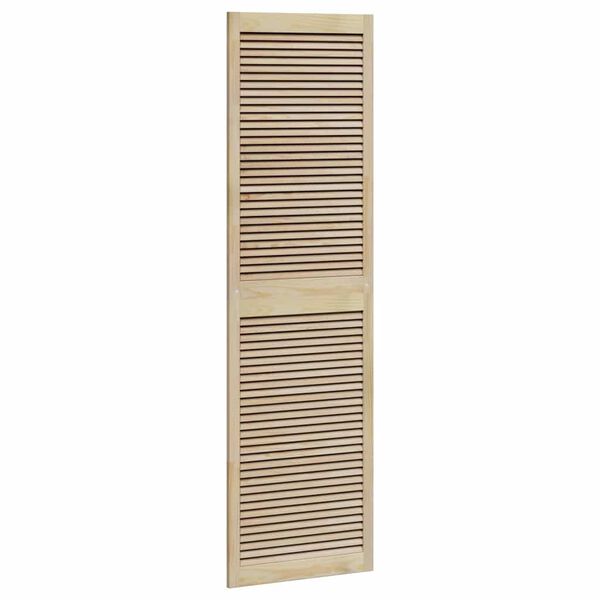 vidaXL Cabinet Door Natural 201 x 2.1 x 59.5 cm Solid Pine Wood