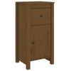 vidaXL Sideboard Honey Brown 40x35x80 cm Solid Wood Pine