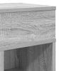 vidaXL Bedside Cabinet with Drawer Grey Sonoma 25x31x66 cm