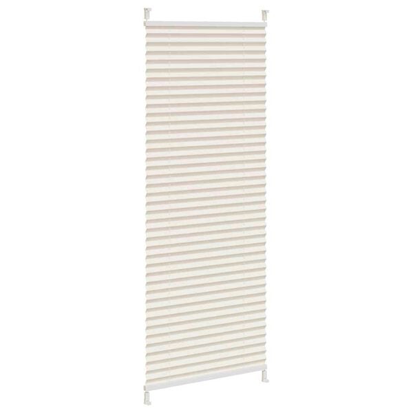 vidaXL Plisse Blind 50x150cm Creme