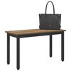 vidaXL Bench Artisian Oak 80 x 35 x 45 cm Engineered Wood