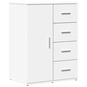 vidaXL Sideboard White 59x39x80 cm Engineered Wood