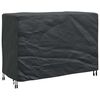 vidaXL Furniture Cover Plain Black 140 x 70 x 90 cm 210D