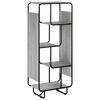 vidaXL Highboard Grey Sonoma 60 x 37.5 x 144 cm Engineered Wood