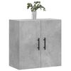 vidaXL Wall Cabinet Concrete Grey 60x31x60 cm Engineered Wood