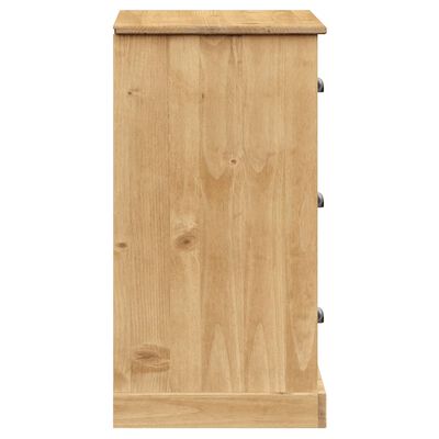 vidaXL Sideboard with Drawers VIGO 78x40x75 cm Solid Wood Pine