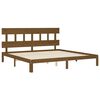 vidaXL Bed Frame without Mattress Honey Brown 200x200 cm Solid Wood Pine