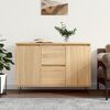vidaXL Sideboard Sonoma Oak 101.5x35x70 cm Engineered Wood