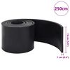 vidaXL Rubber Edge for Snow Plow Black 250x15x1 cm