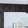 vidaXL Kitchen Wall Cabinet Black 60 x 31 x 40 cm Engineered Wood