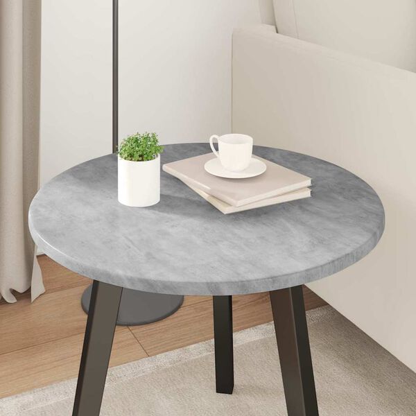 vidaXL Table Top Concrete grey 50 x 50 x 1.5 cm Engineered Wood
