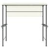 vidaXL Gazebo with Roof 220x110x200 cm Cream