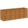 vidaXL Garden Raised Bed 196x50x69 cm Corten Steel