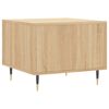 vidaXL Coffee Tables 2 pcs Sonoma Oak 50x50x40 cm Engineered Wood