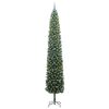 vidaXL Artificial Christmas Tree with 300 LEDs with Stand Green 300 cm